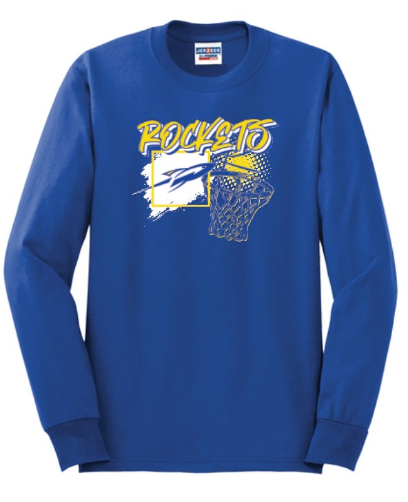 Rockets Basketball Long Sleeve