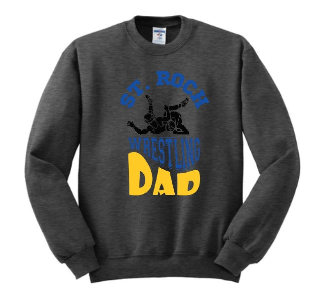 St. Roch Wrestling Mom or Dad Sweatshirt