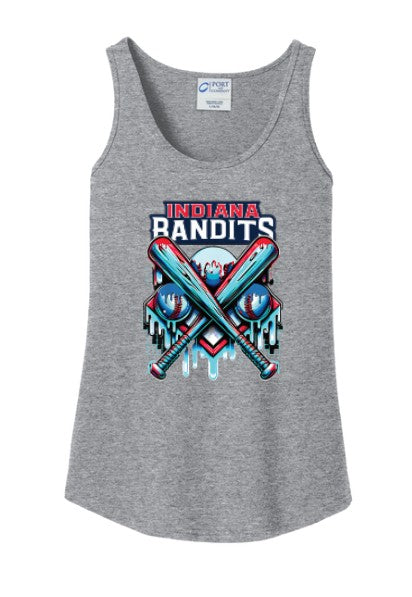 DRIP Indiana Bandits Women's Port & Co. Core cotton tank top