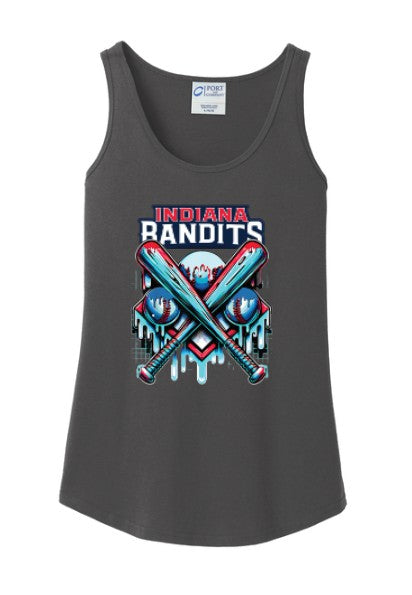 DRIP Indiana Bandits Women's Port & Co. Core cotton tank top