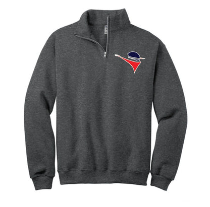 Bandits Jerzees NuBlend 1/4 Zip Cadet Sweatshirt
