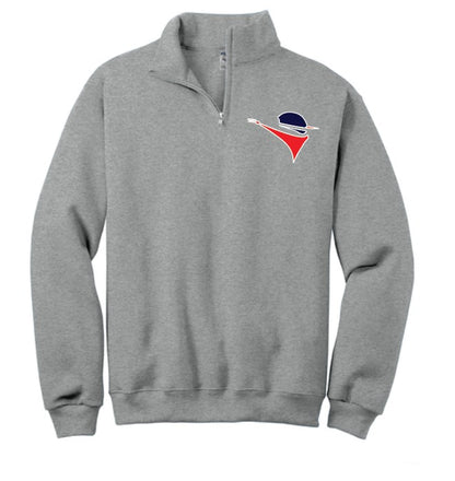 Bandits Jerzees NuBlend 1/4 Zip Cadet Sweatshirt