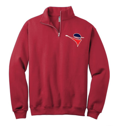 Bandits Jerzees NuBlend 1/4 Zip Cadet Sweatshirt