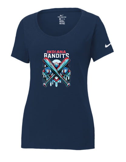 DRIP Indiana Bandit Short Sleeve Women's Nike Dri-fit Scoop neck