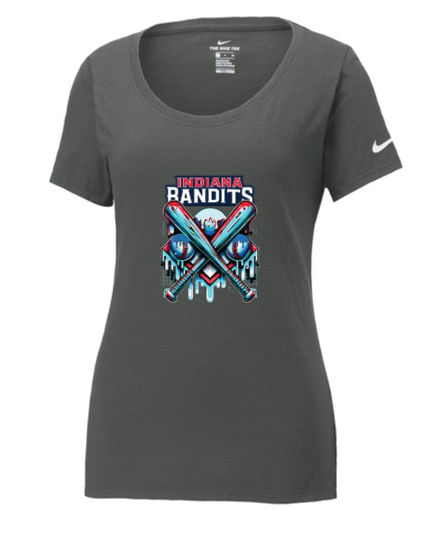 DRIP Indiana Bandit Short Sleeve Women's Nike Dri-fit Scoop neck