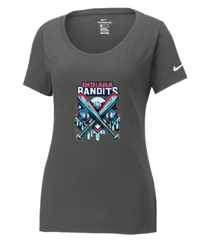 DRIP Indiana Bandit Short Sleeve Women's Nike Dri-fit Scoop neck