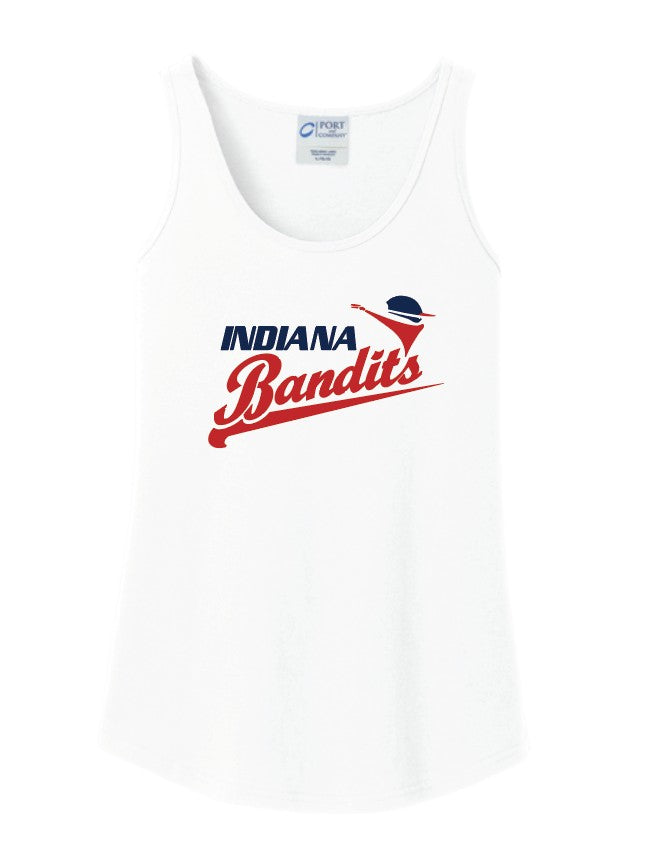 Indiana Bandits Women's Port & Co. Core cotton tank top