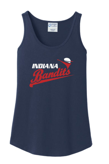 Indiana Bandits Women's Port & Co. Core cotton tank top