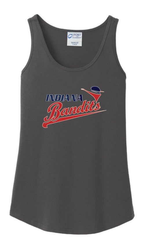 Indiana Bandits Women's Port & Co. Core cotton tank top