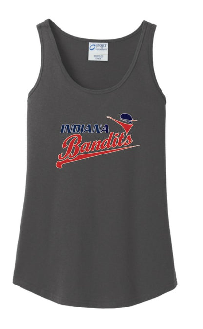 Indiana Bandits Women's Port & Co. Core cotton tank top