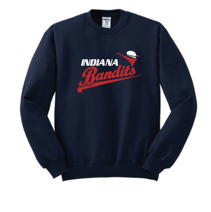 Indiana Bandits Crew neck sweatshirt Jerzees 50/50