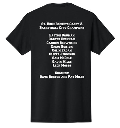 Cadet A Basketball CITY CHAMPIONS Jerzees Short sleeve t-shirt