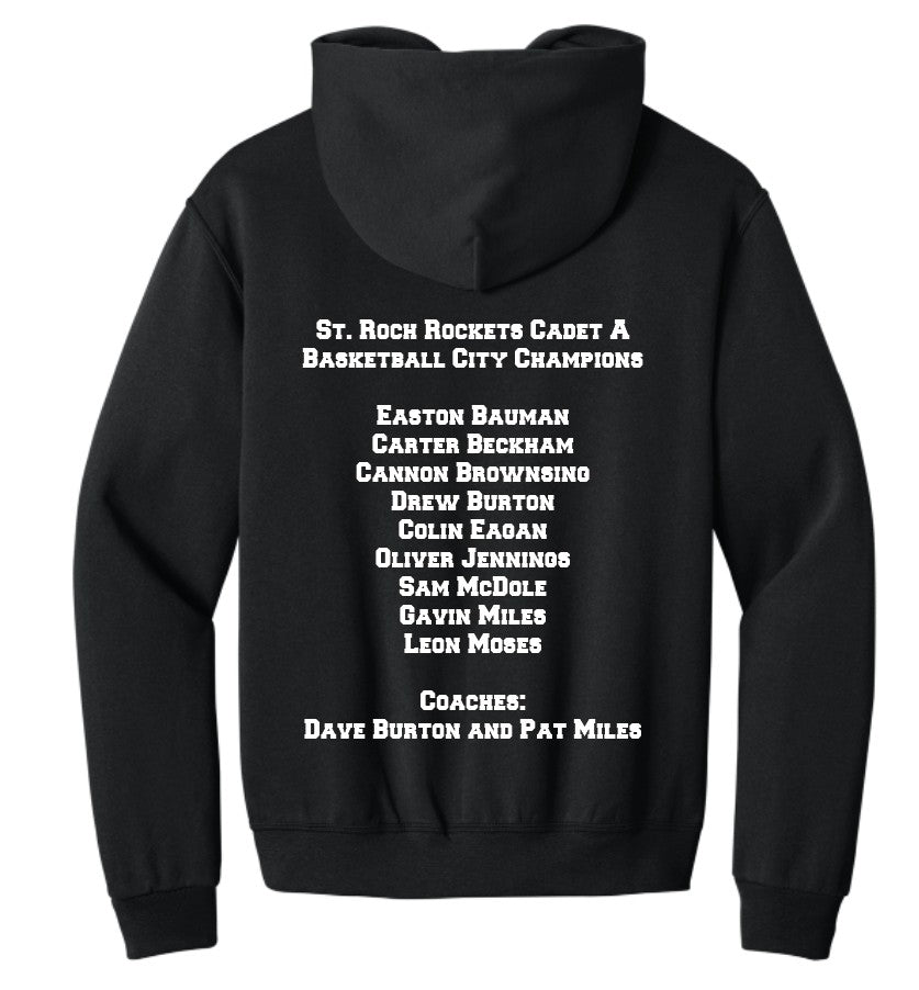 Cadet A Basketball CITY CHAMPS Jerzees hoodie