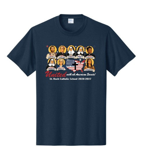 St. Roch 2026/2027 UNITED Tuesday Short sleeve, long sleeve, and sweatshirt