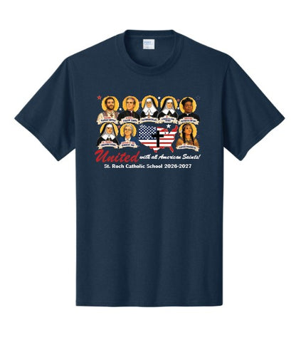 St. Roch 2026/2027 UNITED Tuesday Short sleeve, long sleeve, and sweatshirt