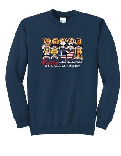 St. Roch 2026/2027 UNITED Tuesday Short sleeve, long sleeve, and sweatshirt