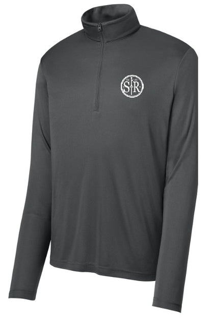 St. Roch Unisex 1/4 zip Sweatshirt