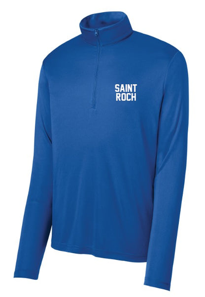 St. Roch Unisex 1/4 zip Sweatshirt