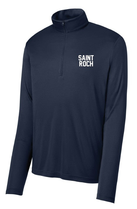 St. Roch Unisex 1/4 zip Sweatshirt