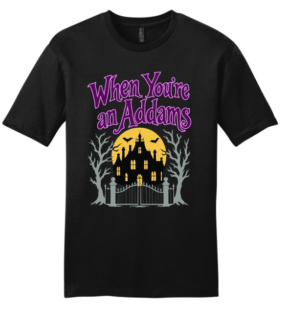 Addams Family 2026 District T-shirt