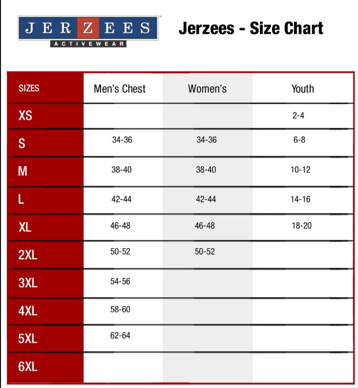 Size Charts