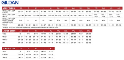 Size Charts