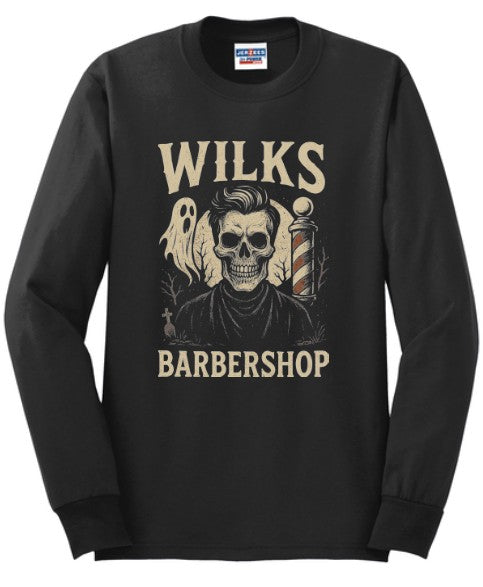 Wilks Ghost Skeleton Jerzees T-shirt, long sleeve, sweatshirt, or hoodie