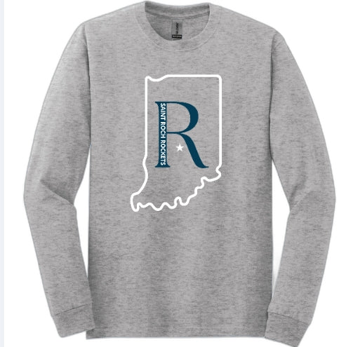 Adult Long Sleeve Shirt Indiana