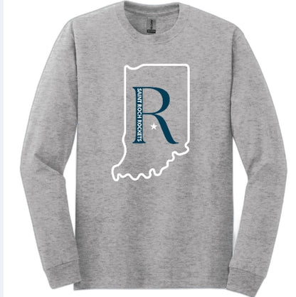 Adult Long Sleeve Shirt Indiana