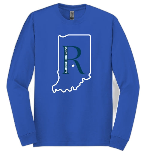 Adult Long Sleeve Shirt Indiana