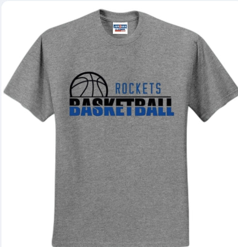 Adult Rockets Basketball Short sleeve