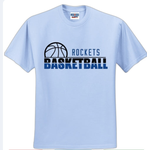 Adult Rockets Basketball Short sleeve