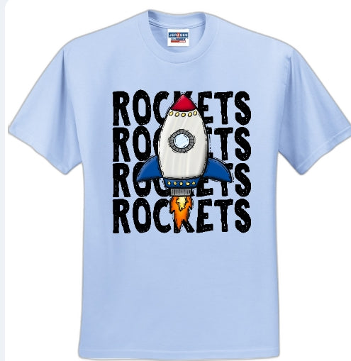 Youth Rocket through rockets shirt