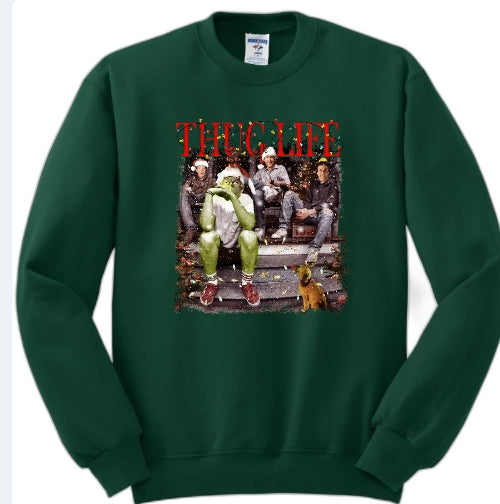 Thug Life Christmas Sweatshirt