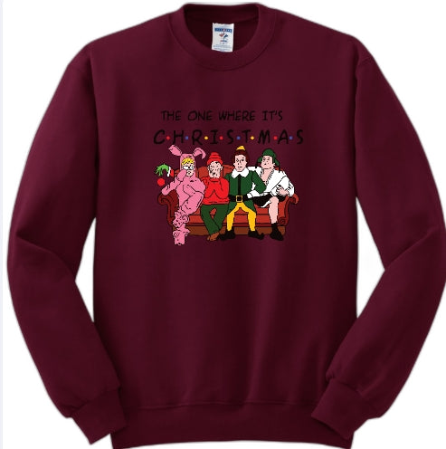 Friends Christmas Sweatshirt