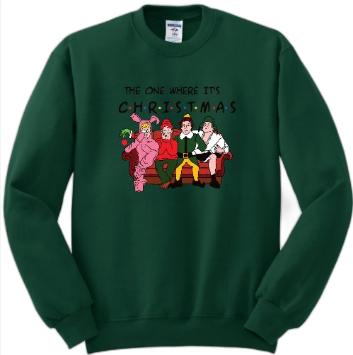 Friends Christmas Sweatshirt