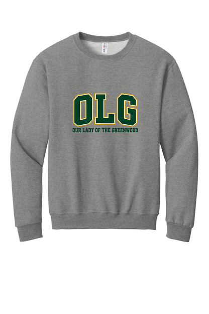 OLG Green with gold outline sleeve, long sleeve, sweatshirts, and 1/4 zips (Copy)