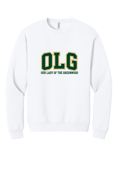 OLG Green with gold outline sleeve, long sleeve, sweatshirts, and 1/4 zips (Copy)