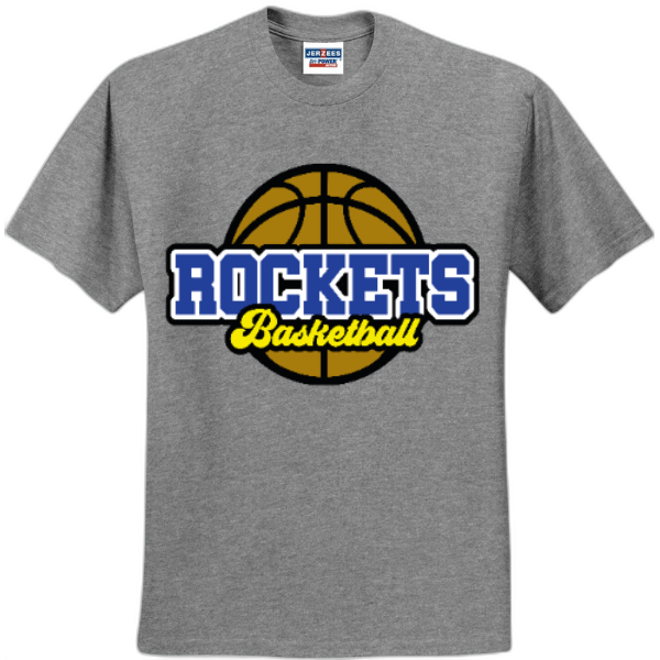 Rockets basketball tee