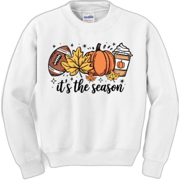 Youth It's the Season sweatshirt