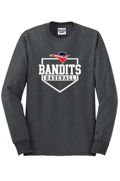 Bandits Base  Long Sleeve Jerzees 50/50
