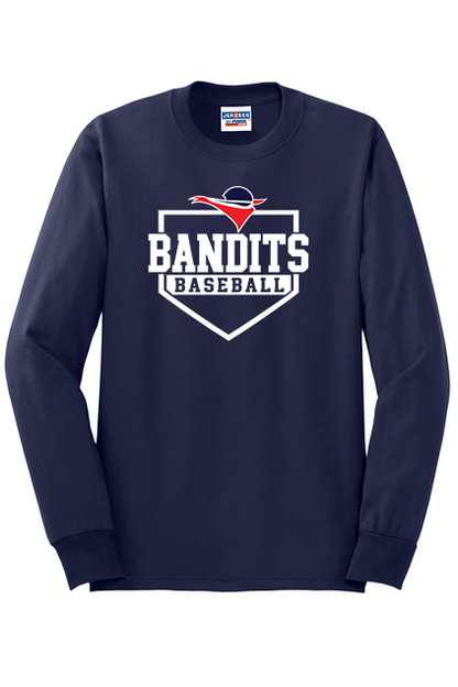 Bandits Base  Long Sleeve Jerzees 50/50