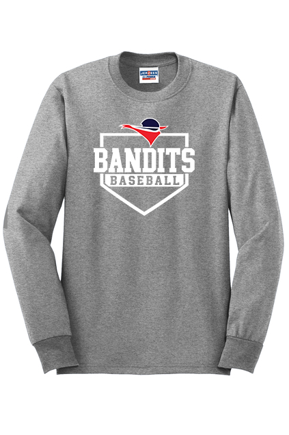 Bandits Base  Long Sleeve Jerzees 50/50
