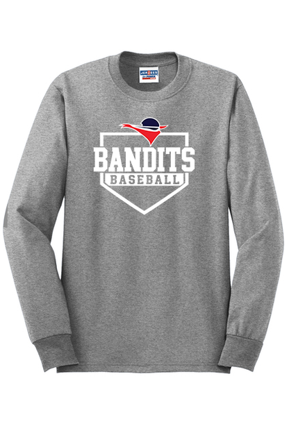 Bandits Base  Long Sleeve Jerzees 50/50