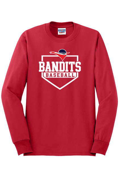 Bandits Base  Long Sleeve Jerzees 50/50