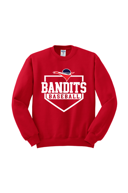 Bandits Base Crew neck sweatshirt Jerzees 50/50