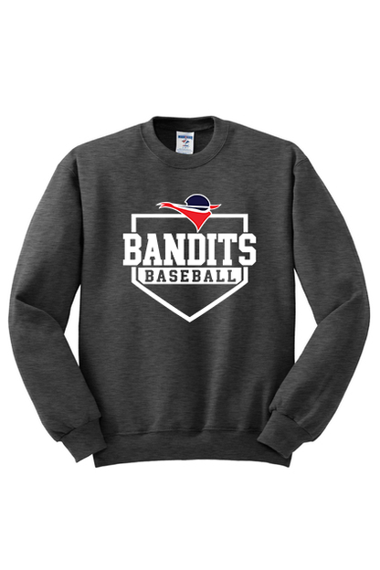 Bandits Base Crew neck sweatshirt Jerzees 50/50