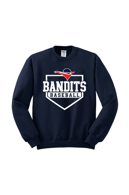 Bandits Base Crew neck sweatshirt Jerzees 50/50