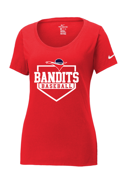 Bandits Base Short Sleeve Women's Nike Dri-fit Scoop neck