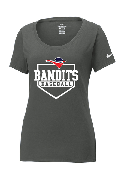 Bandits Base Short Sleeve Women's Nike Dri-fit Scoop neck
